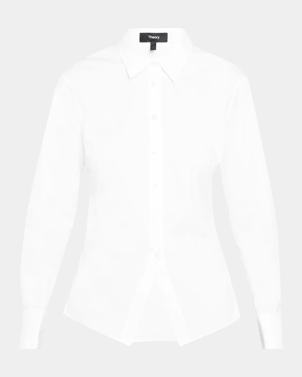 Cutaway Button-Front Shirt - 1
