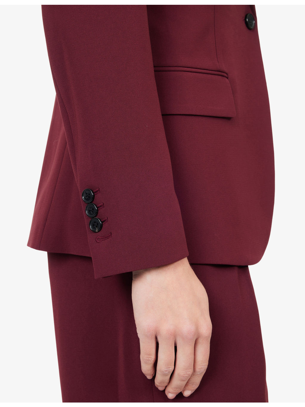 Staple Notched-Lapel Blazer Jacket - 5
