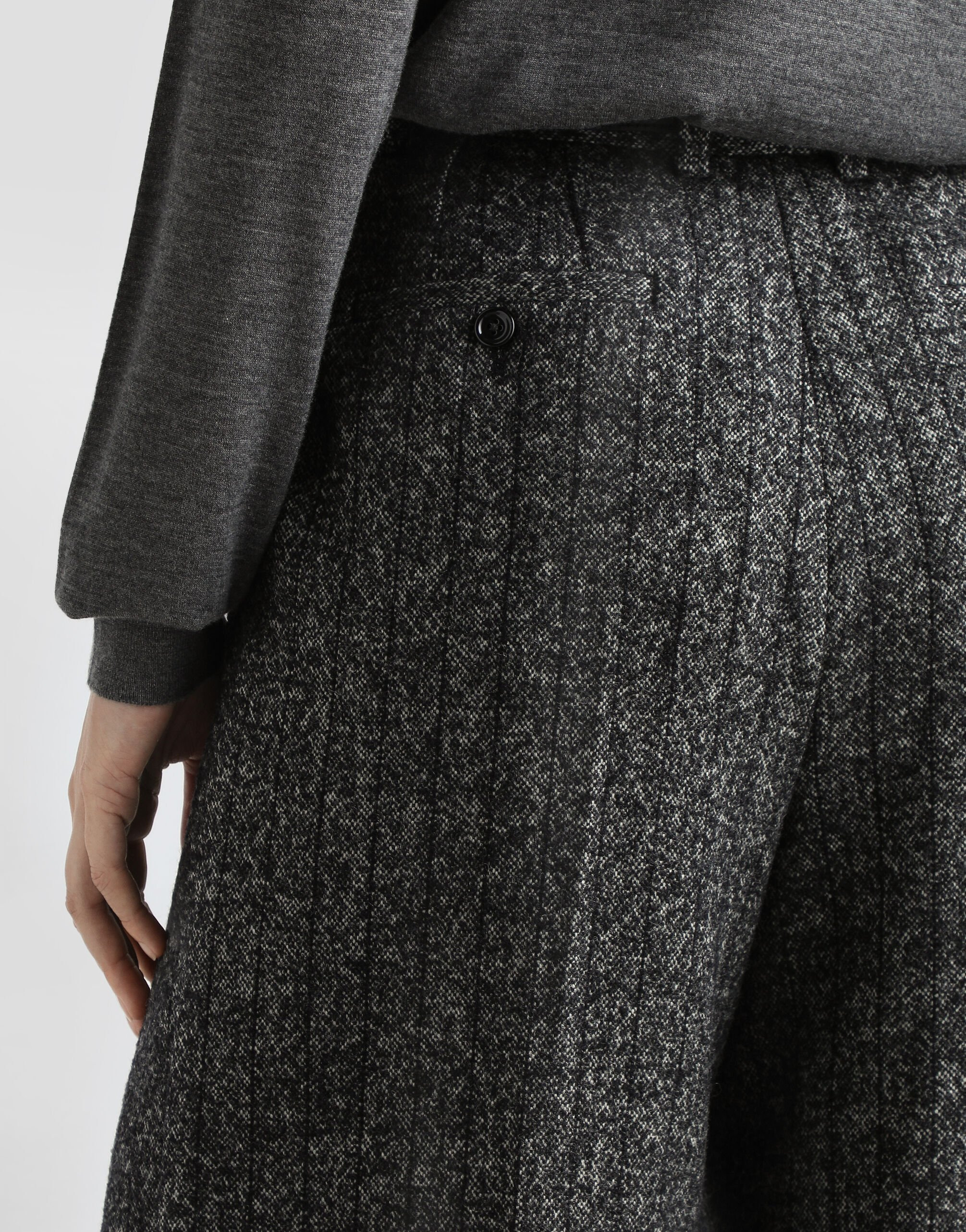 Striped wool trousers - 5