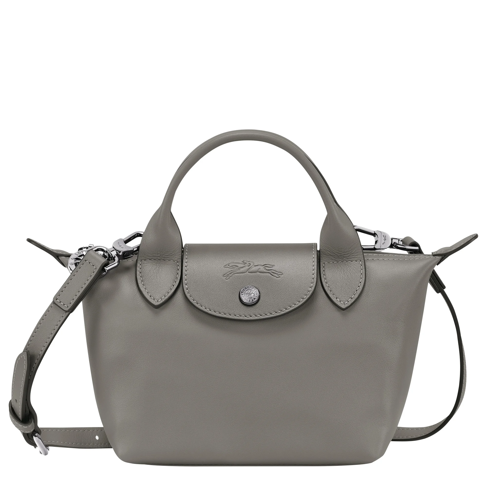Le Pliage Xtra XS Handbag Turtledove - Leather - 1