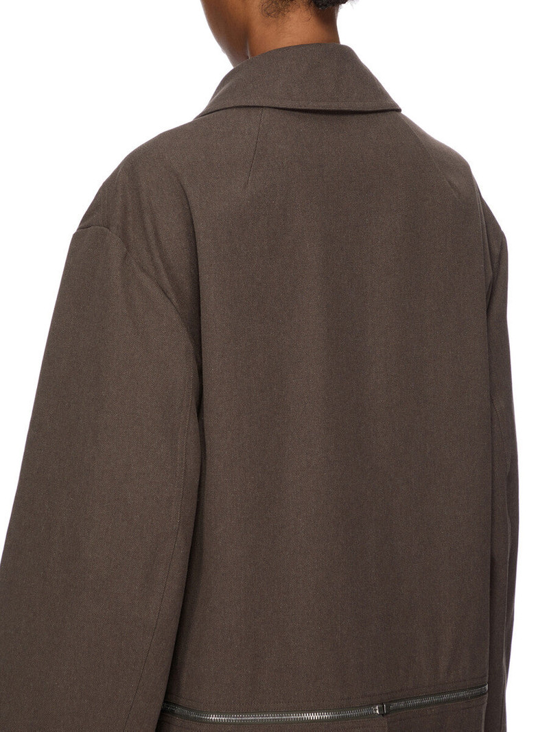 Gray Concordians Runway Blixa Jumbo Mac Coat 5