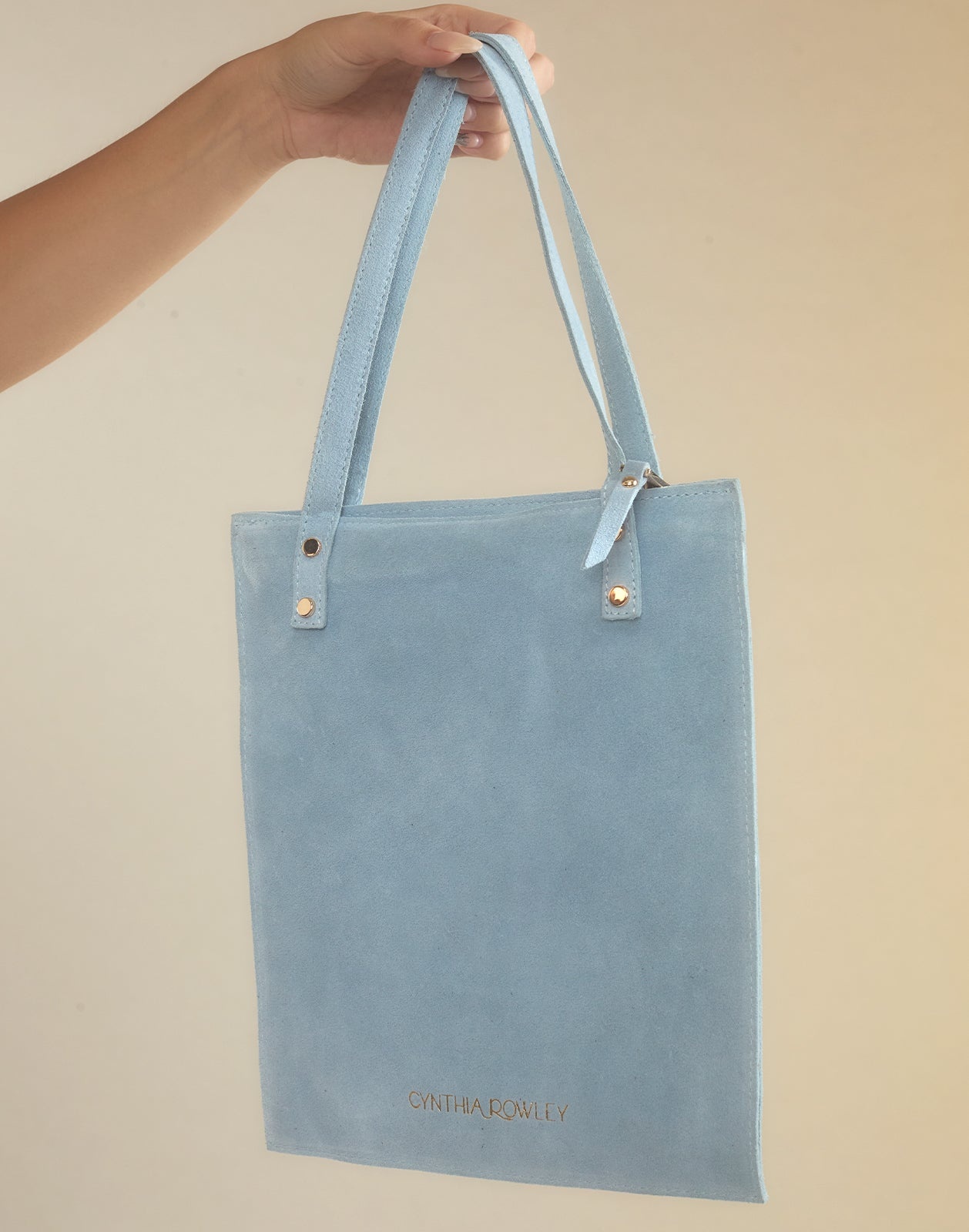 Sleek Suede Tote - 4