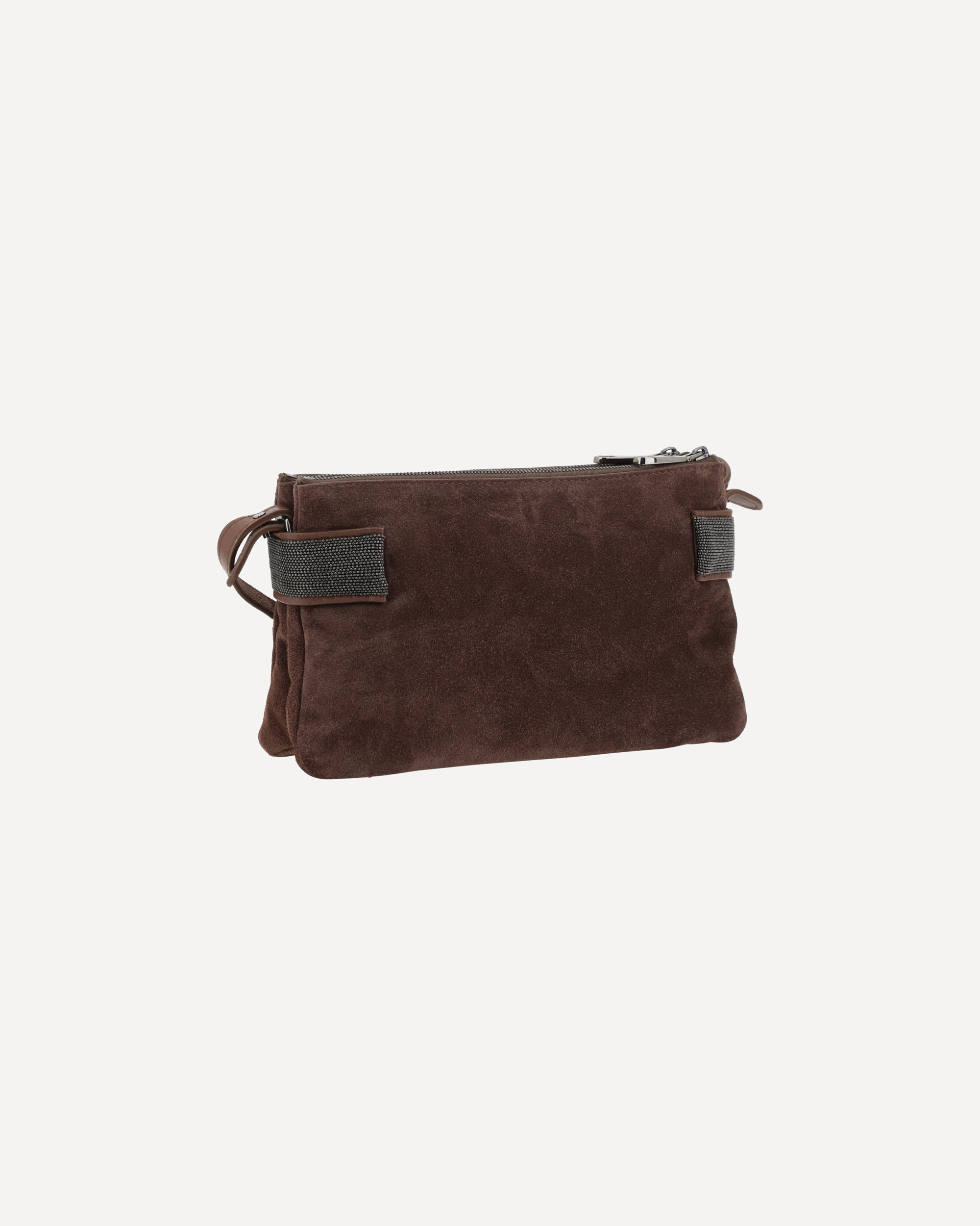 Suede leather Shoulder Bag - 3