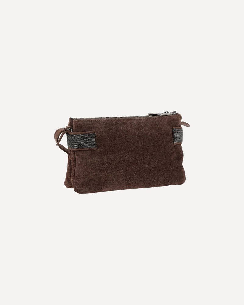 Suede leather Shoulder Bag 3