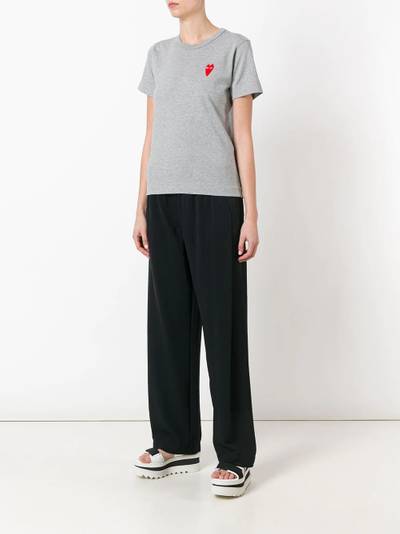 Comme des Garçons PLAY heart logo T-shirt outlook