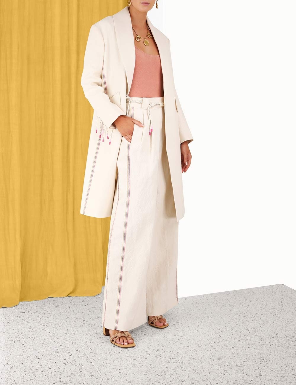 HIGH TIDE SHAWL COLLAR COAT - 8