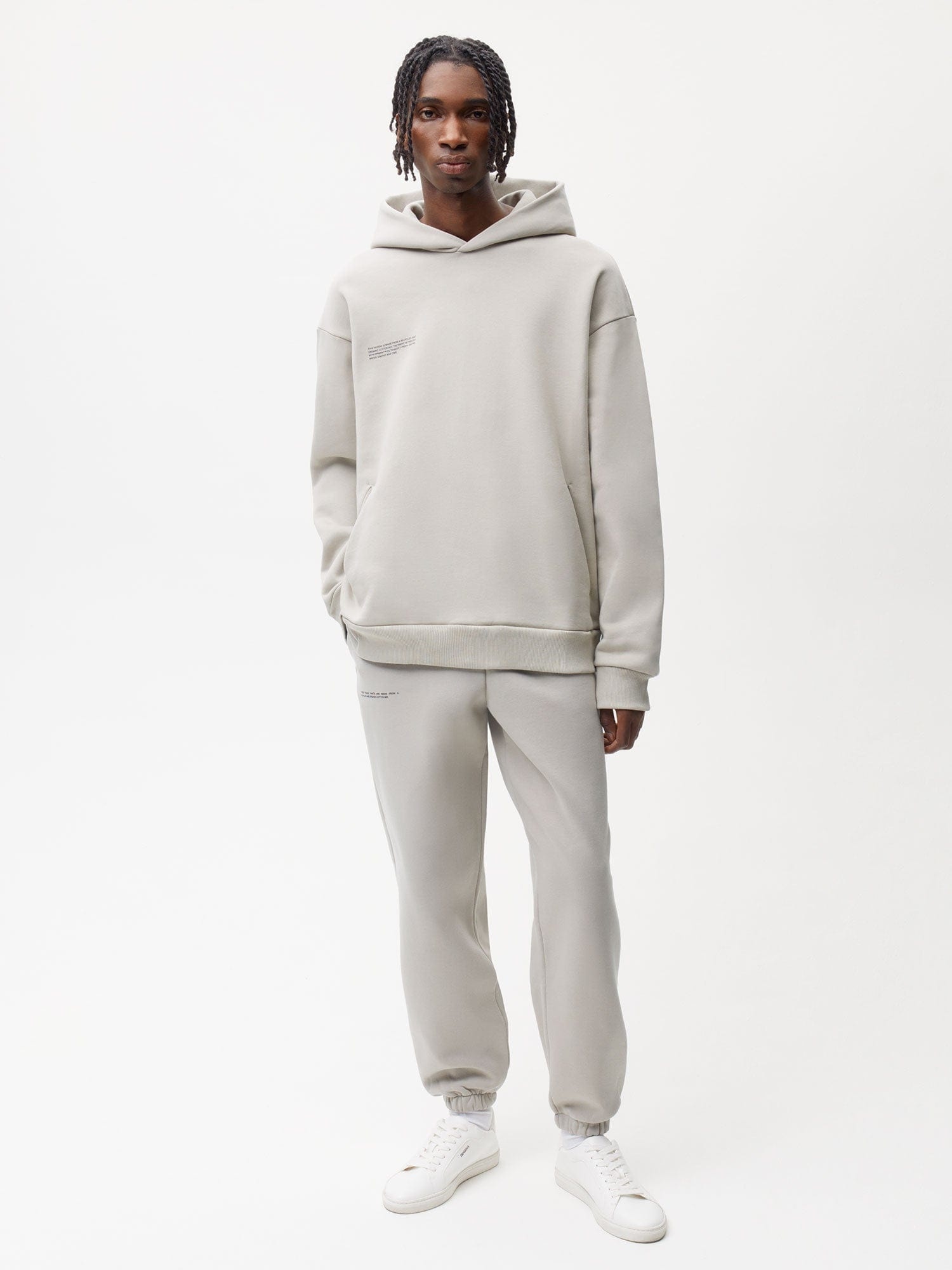 Mens 365 Heavyweight Track Pants - Stone - 2