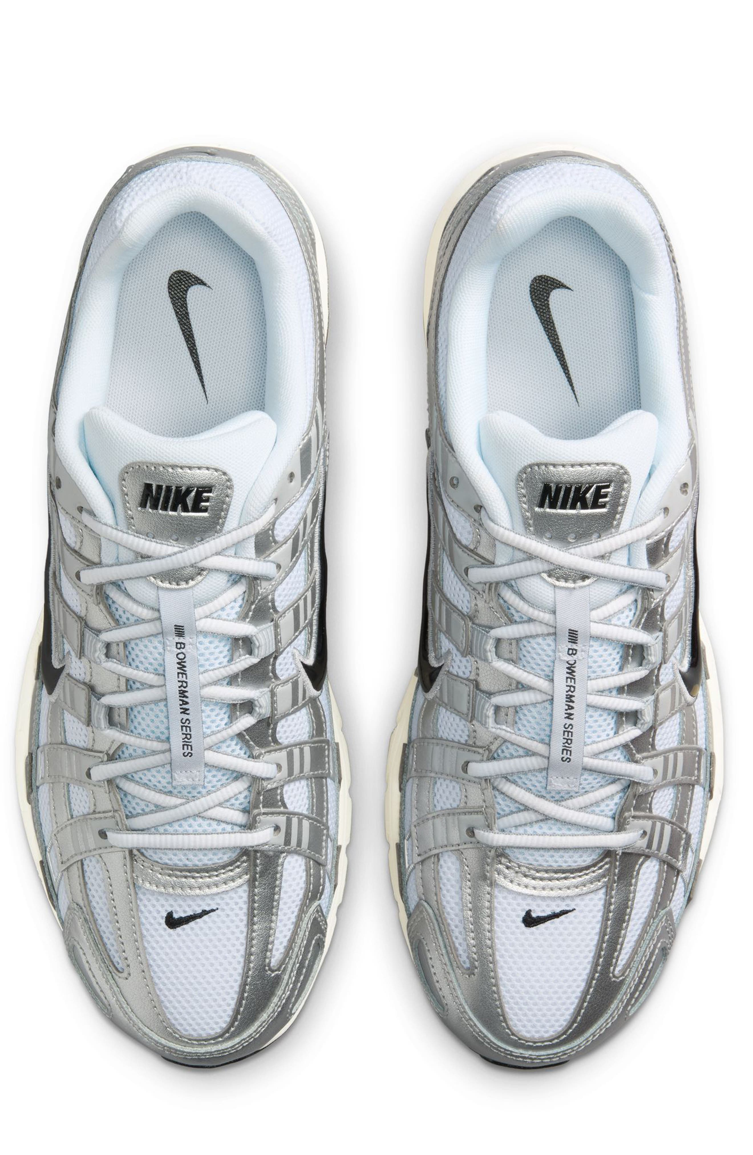 Nike P-6000 Sneaker in White/Black/Silver at Nordstrom - 3