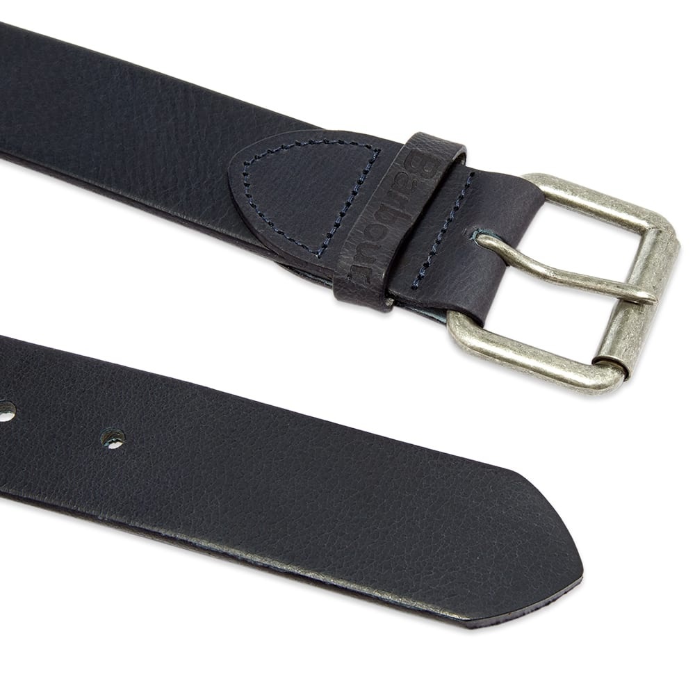 Barbour Matt Leather Belt - 2