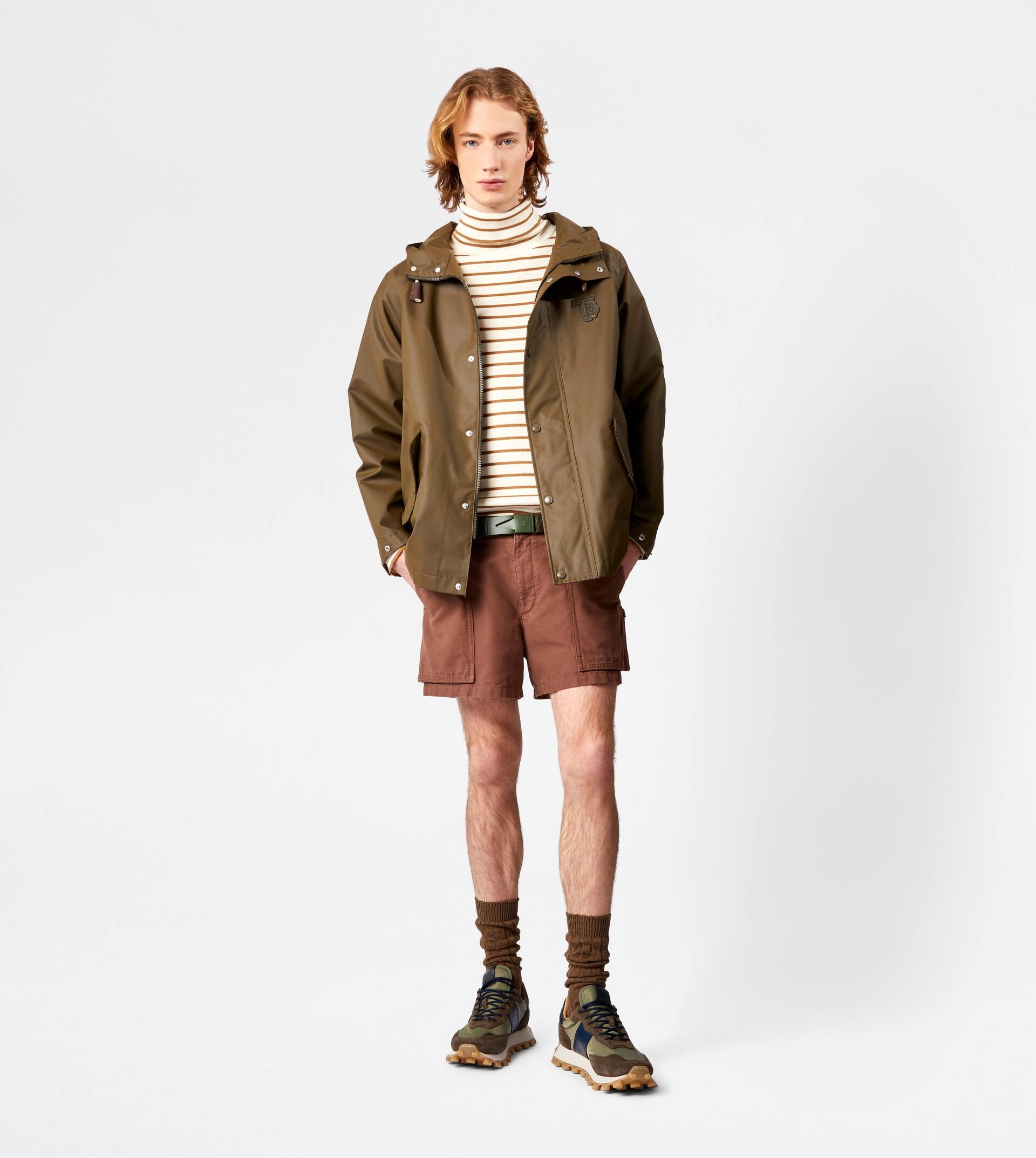 RUBBERIZED PARKA - GREEN - 2