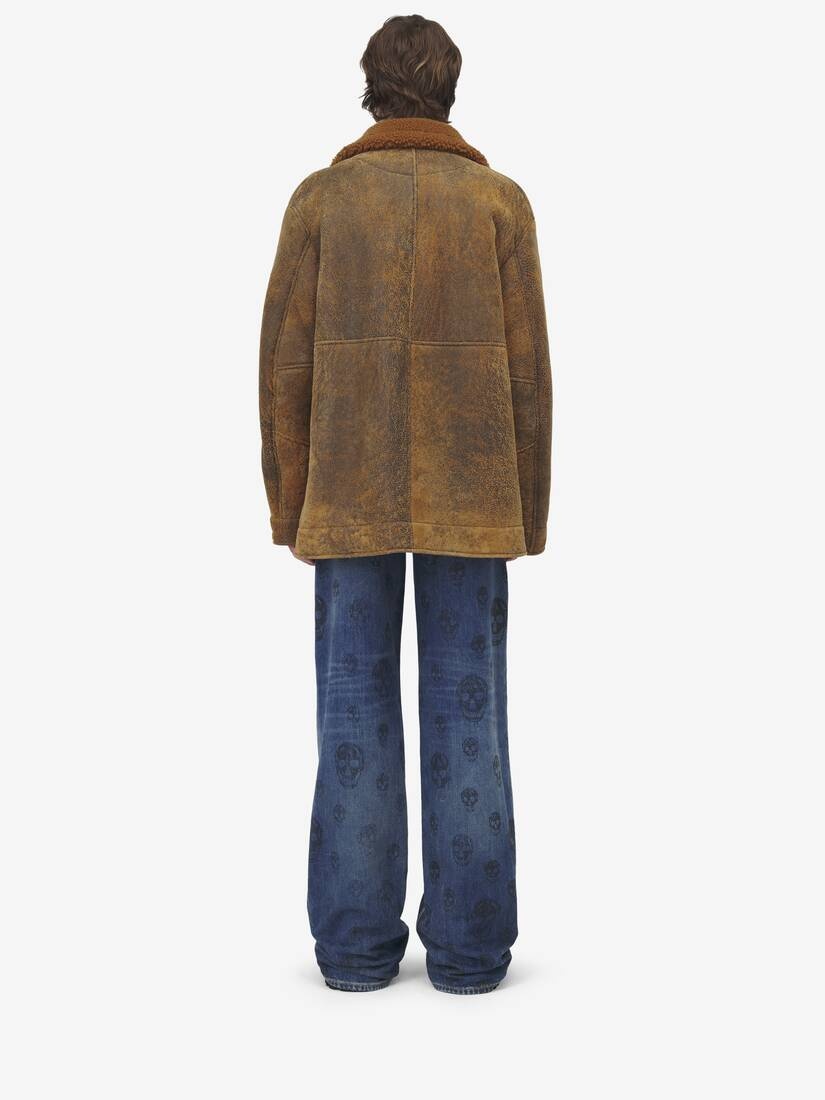 Shearling Peacoat - 5