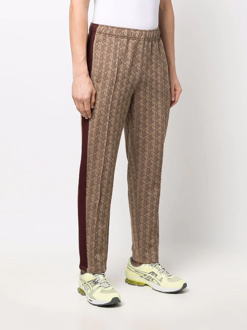 monogram-pattern trousers - 3