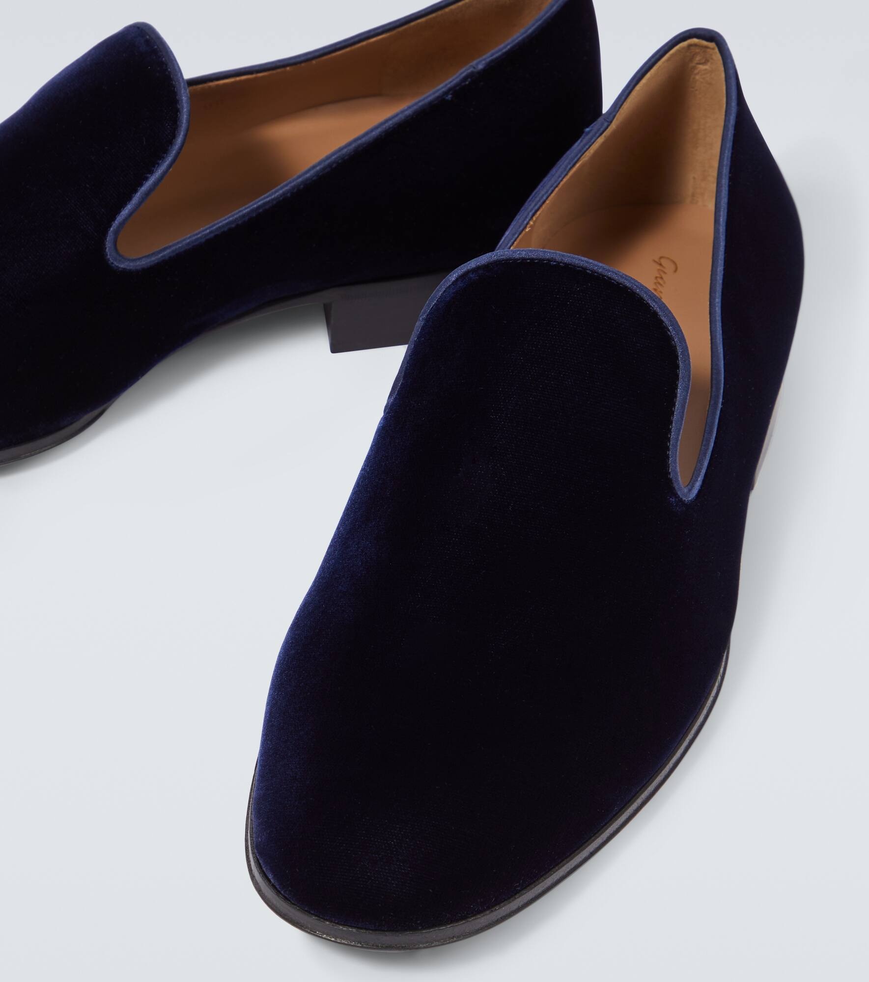Jean velvet loafers - 3