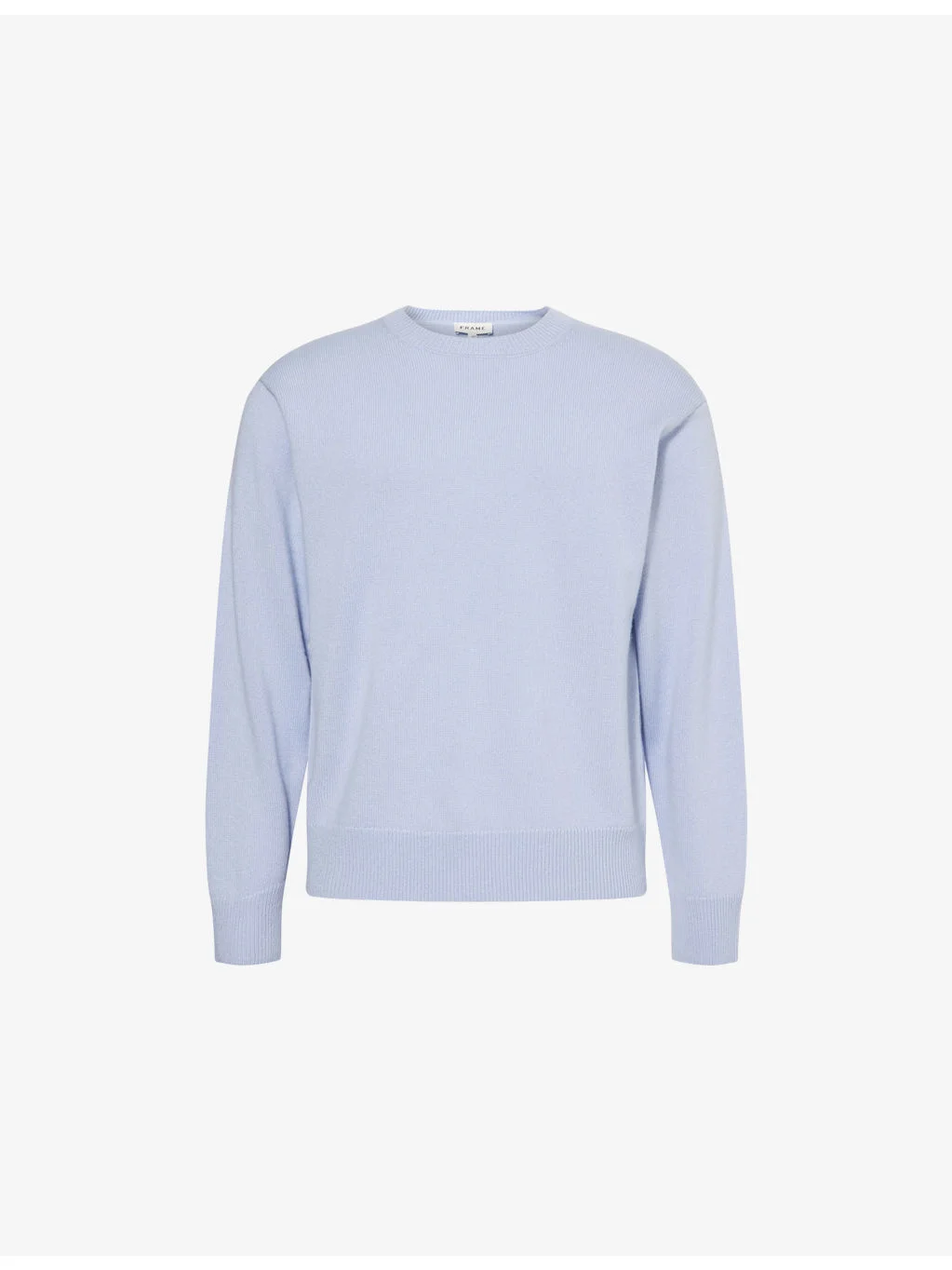 Ribbed Crewneck Cashmere Jumper - 1