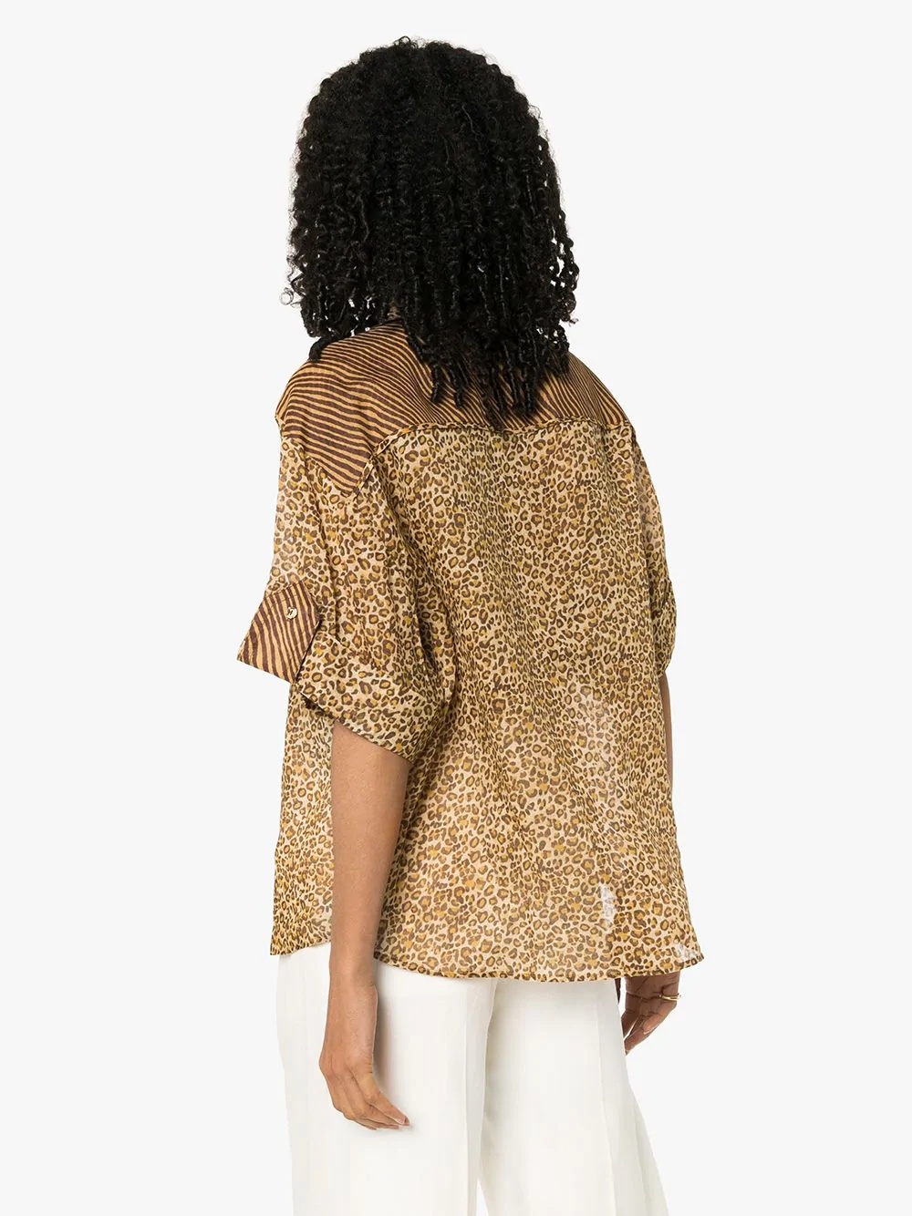 leopard print shirt - 3