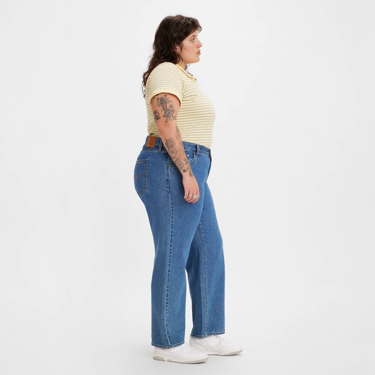 BAGGY DAD WOMEN'S JEANS (PLUS SIZE) - 3