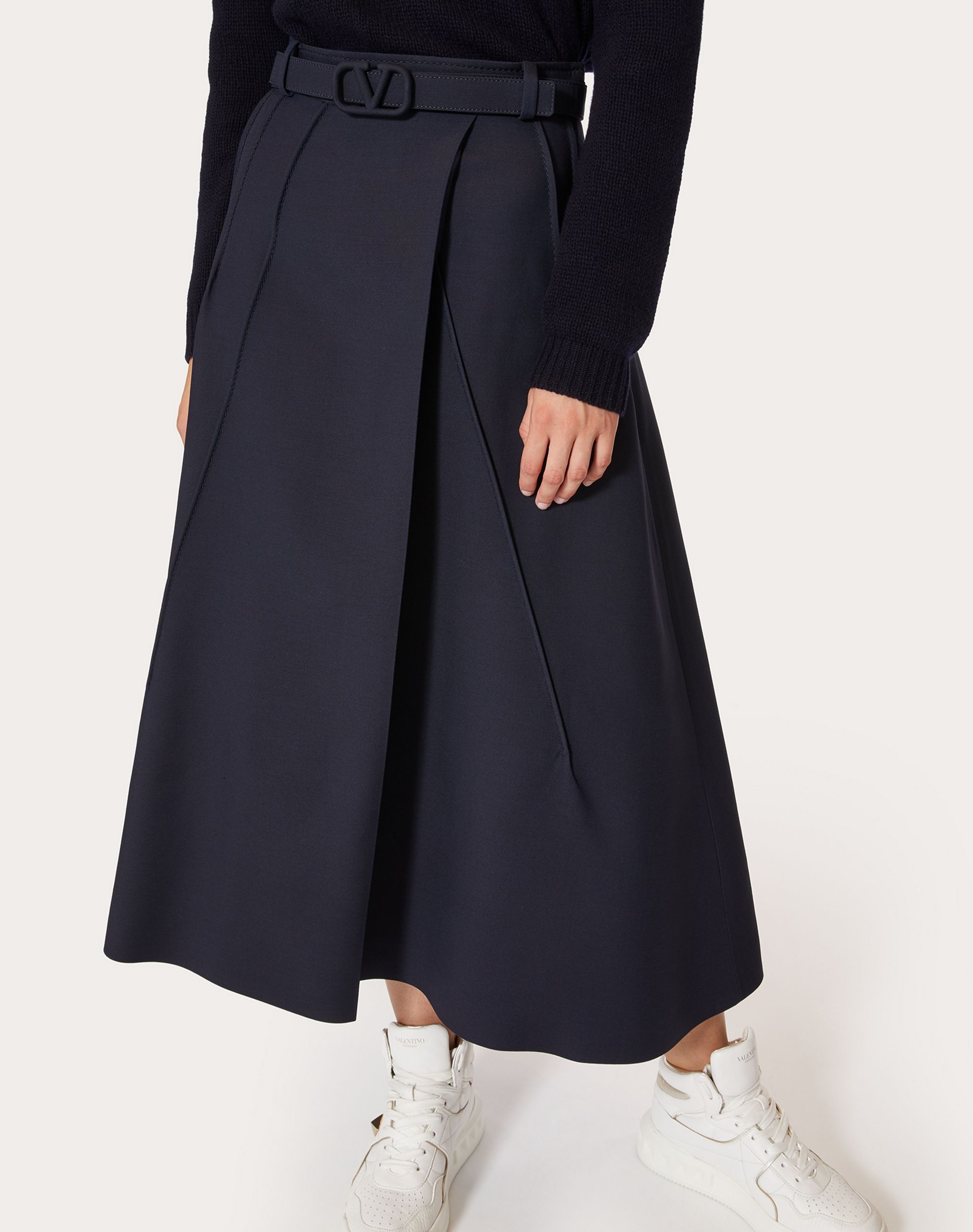 CREPE COUTURE SKIRT - 5