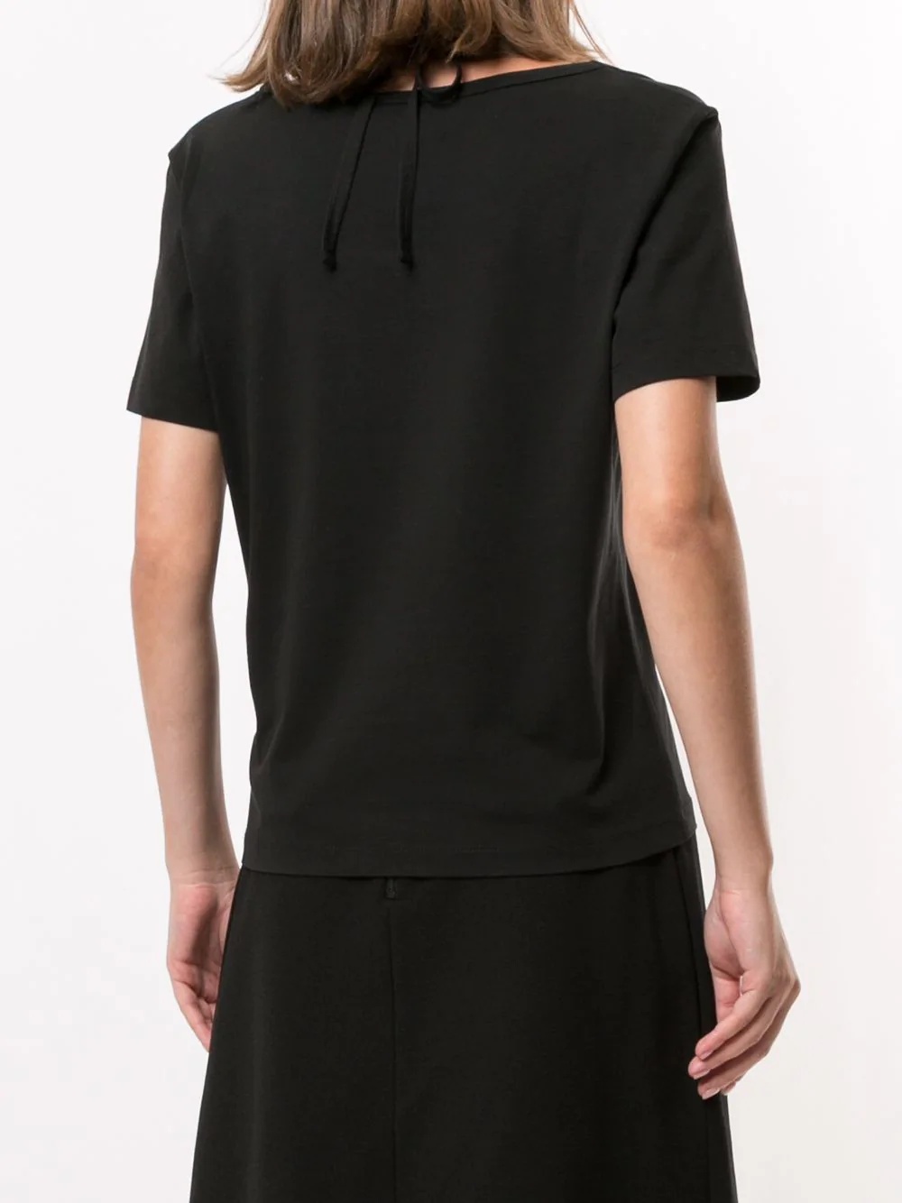 halterneck tie T-shirt - 4