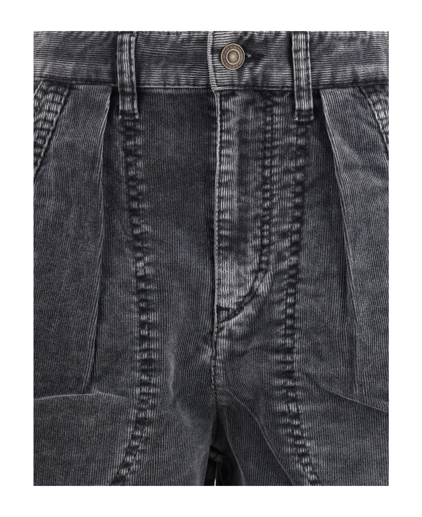 Ribbed Velvet Pants - 3