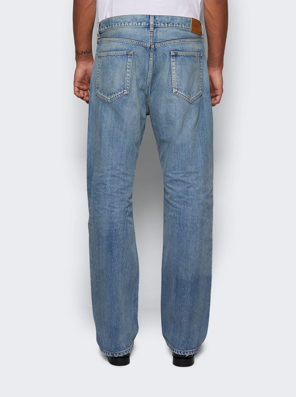 Loose Straight Jeans Blue Beat - 5