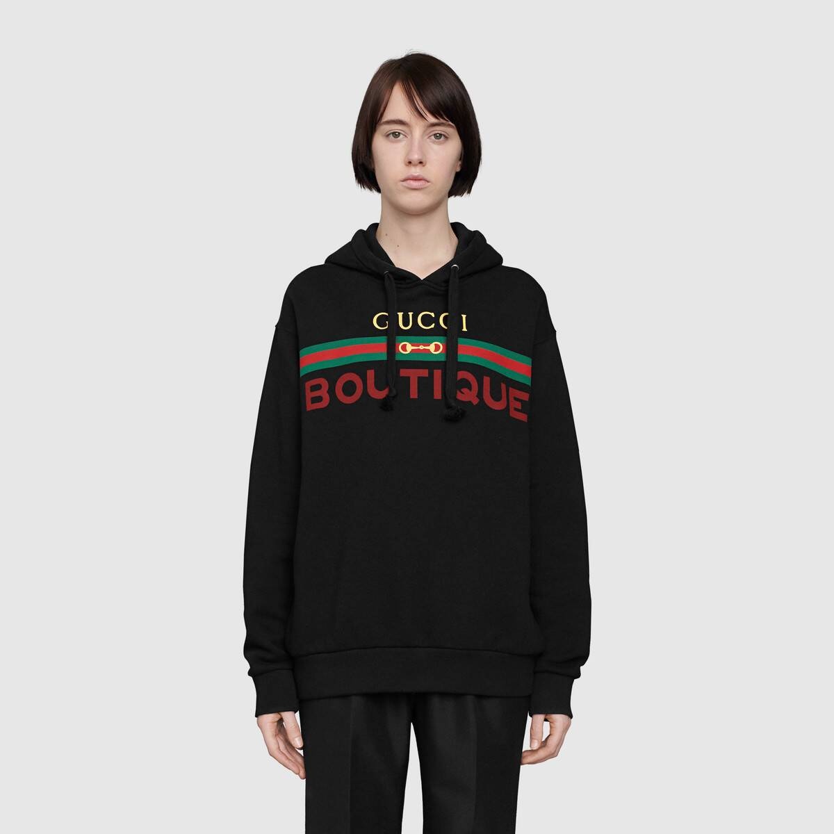 Gucci Boutique print sweatshirt - 6