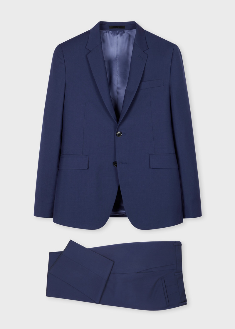 The Kensington - Slim-Fit Blue Wool-Mohair Suit - 1