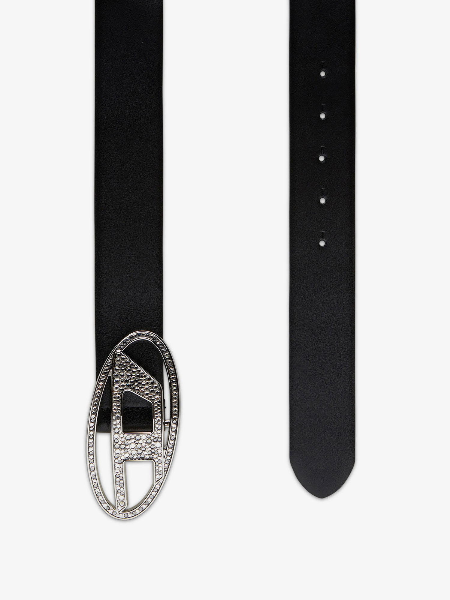 B-1Dr Strass Leather Belt - 2