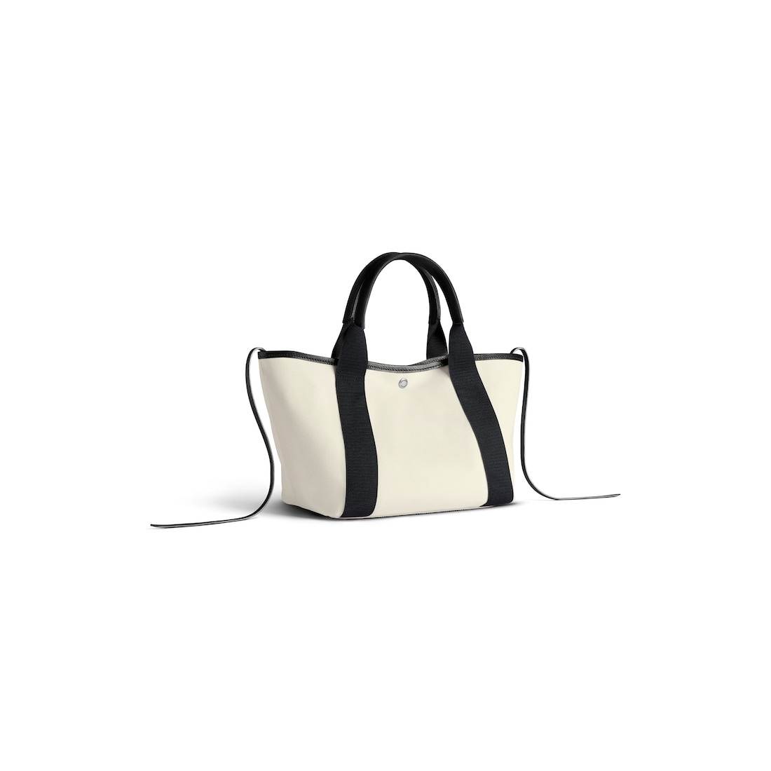 Women's Biarritz Small Tote Bag  in Beige/black - 3