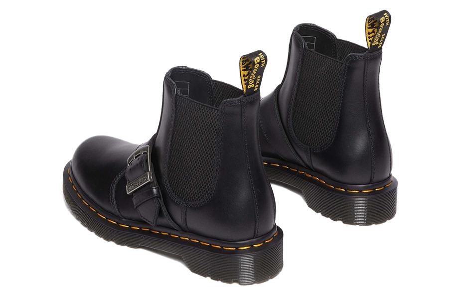 Dr.Martens 2976 Buckle Pull Up Leather Chelsea Boots 'Black Pull Up' 31036001 - 4