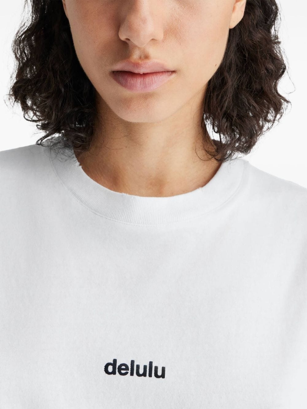 Delulu distressed T-shirt - 5