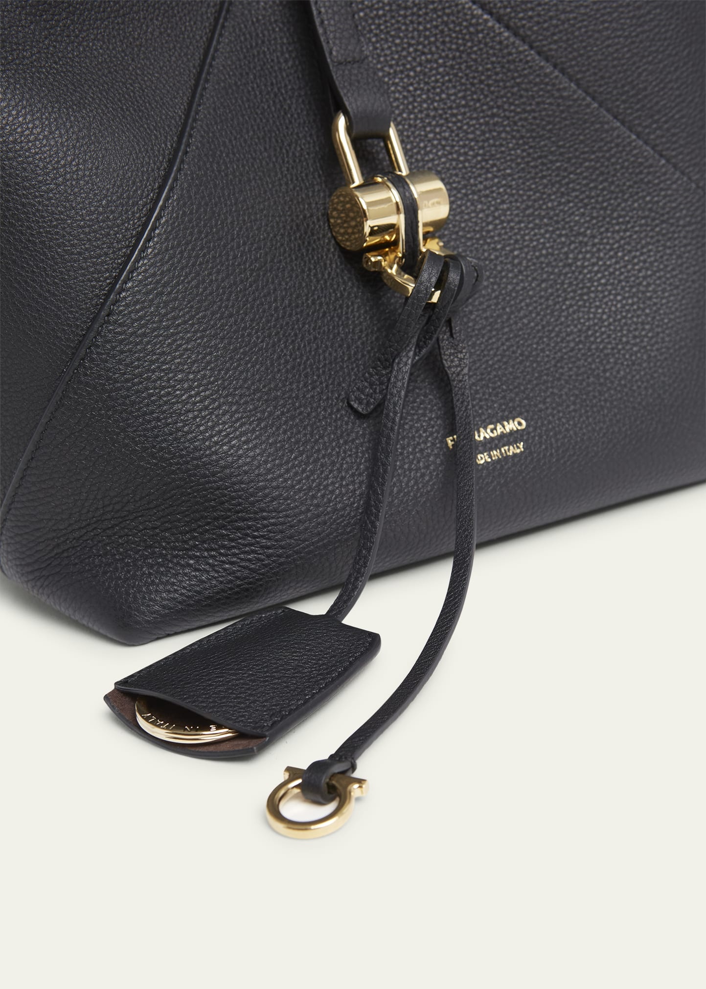 Origami Leather Hobo Bag - 4
