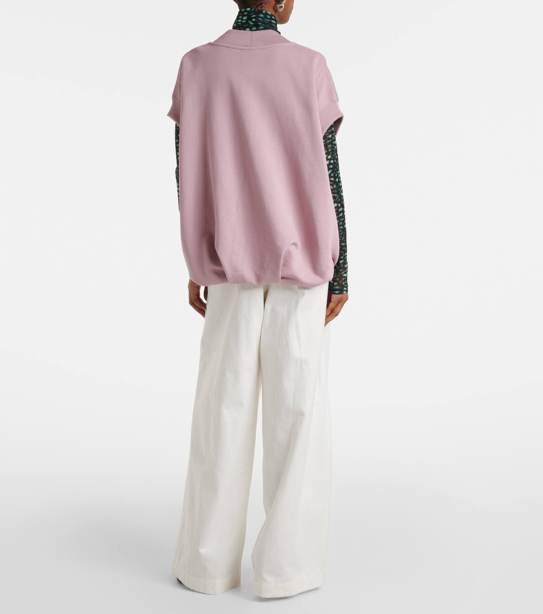 Cotton sweater vest - 3