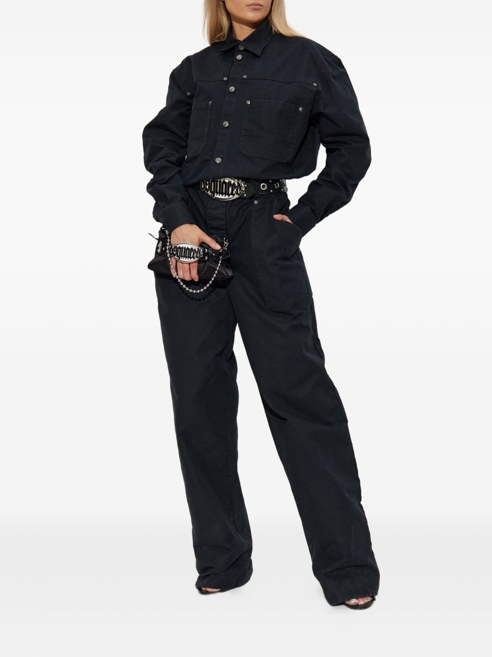 utility-style jumpsuit - 2