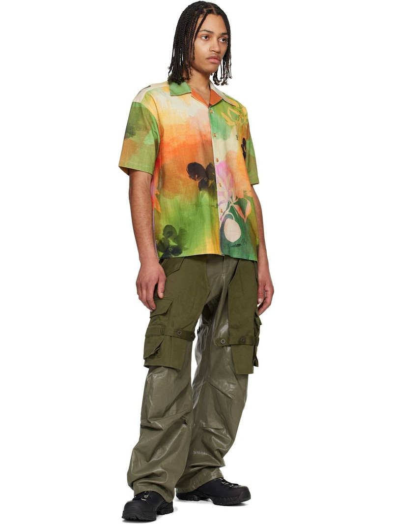 Andersson Bell SSENSE Exclusive Multicolor Rhino Tie Dye Print Shirt outlook