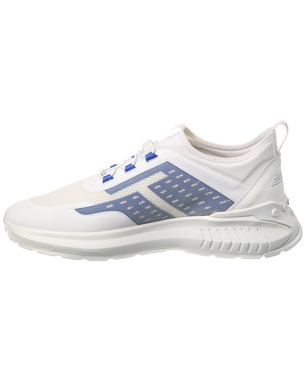 TOD’s Allacciata Rete Running No_Code Mesh & Leather Sneaker - 2