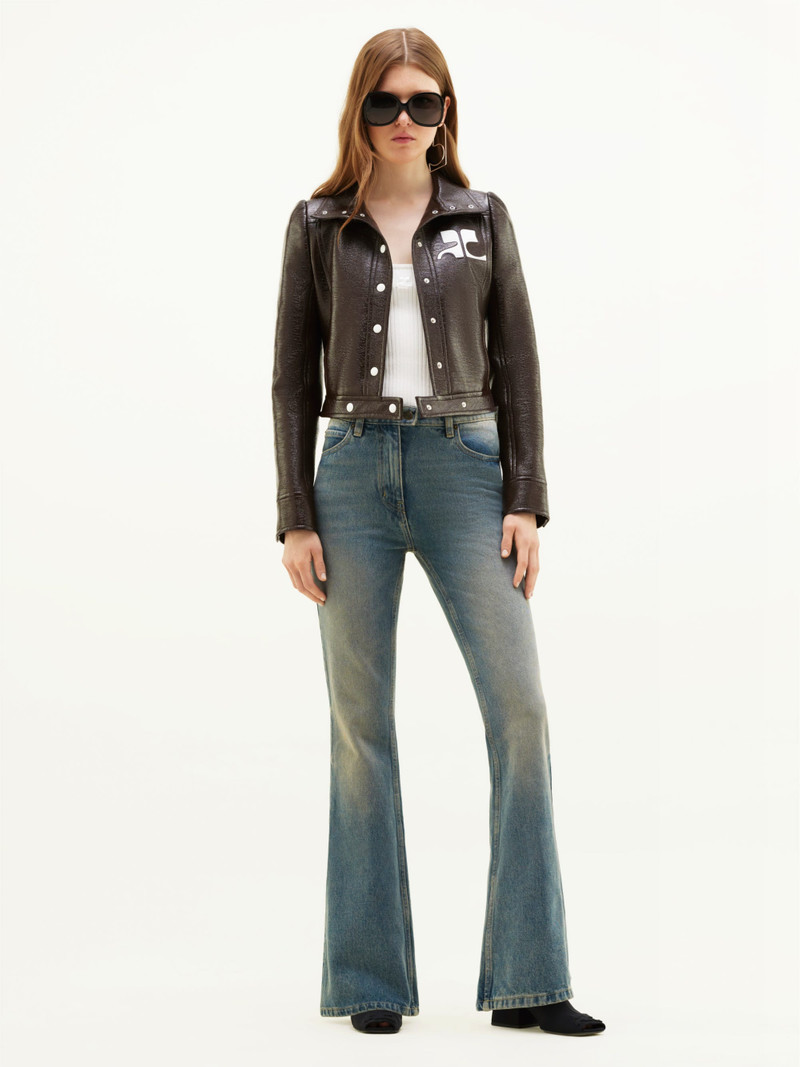 courrèges REEDITION VINYL JACKET outlook