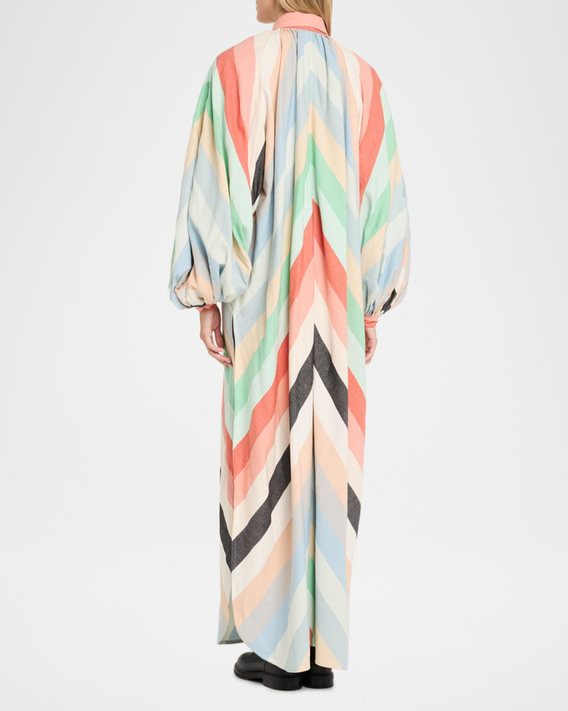 The Touareg Dress with Balloon Sleeves 3