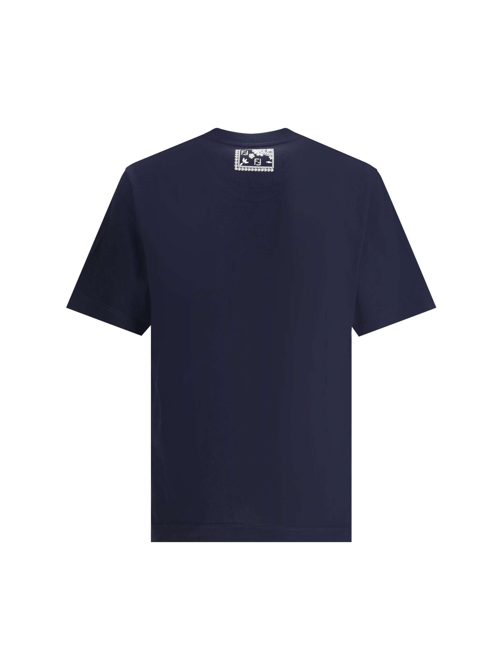 Fendi Men T-Shirt With Bandana Print Pocket - 2