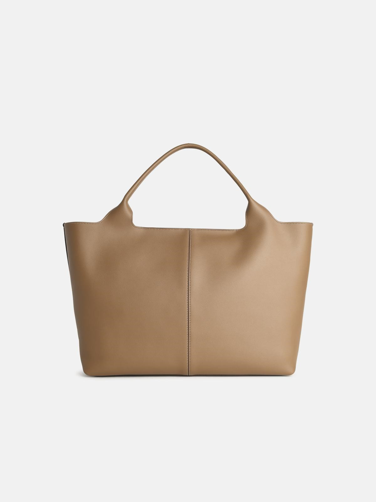 BROWN LEATHER BAG - 3