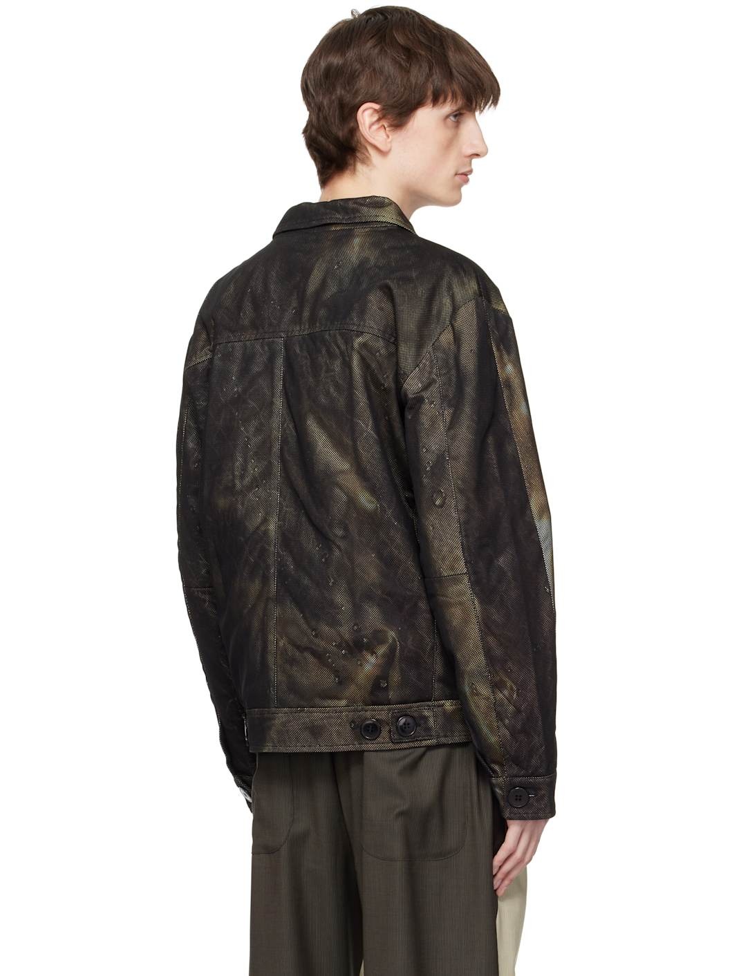 Black & Beige Golden Hour Jacket - 3