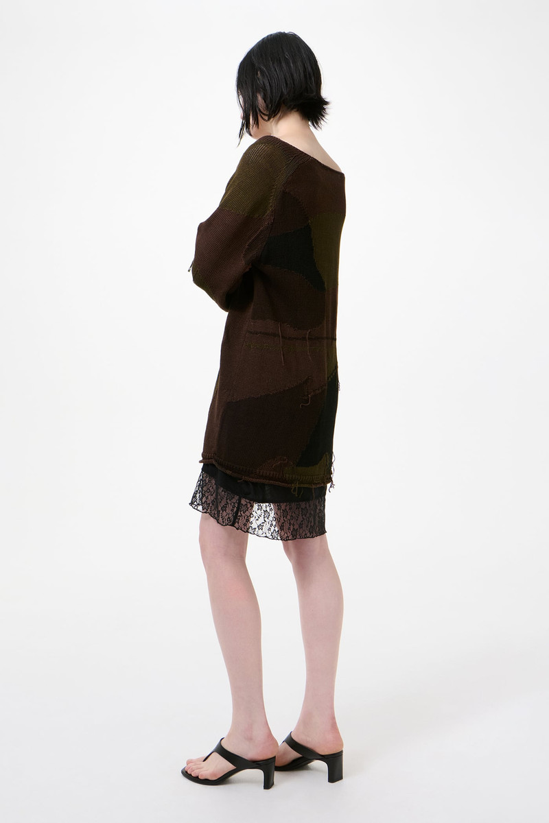 False Roundneck Camo Cotton Rafia 6