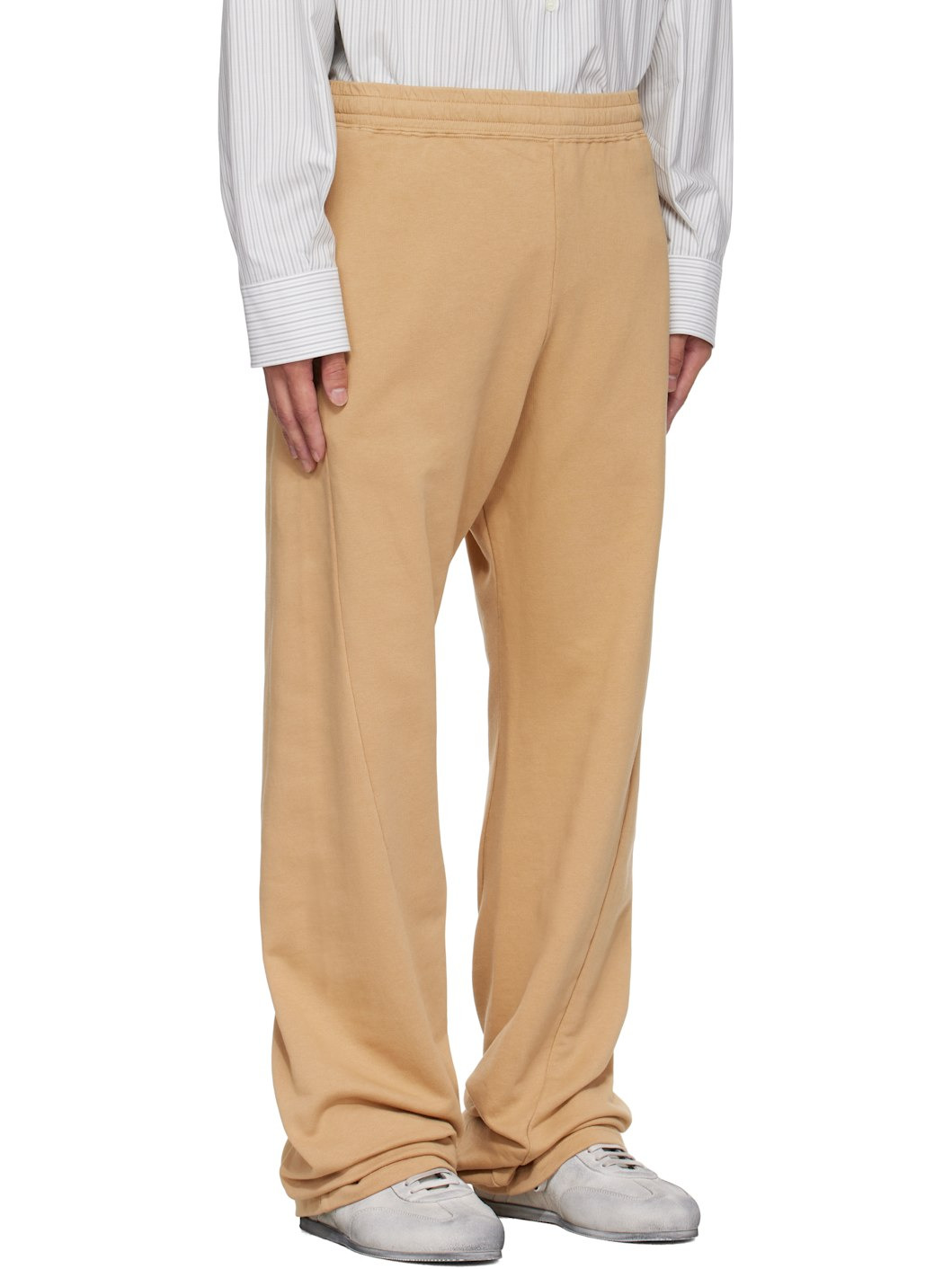 Tan Drawstring Sweatpants - 2