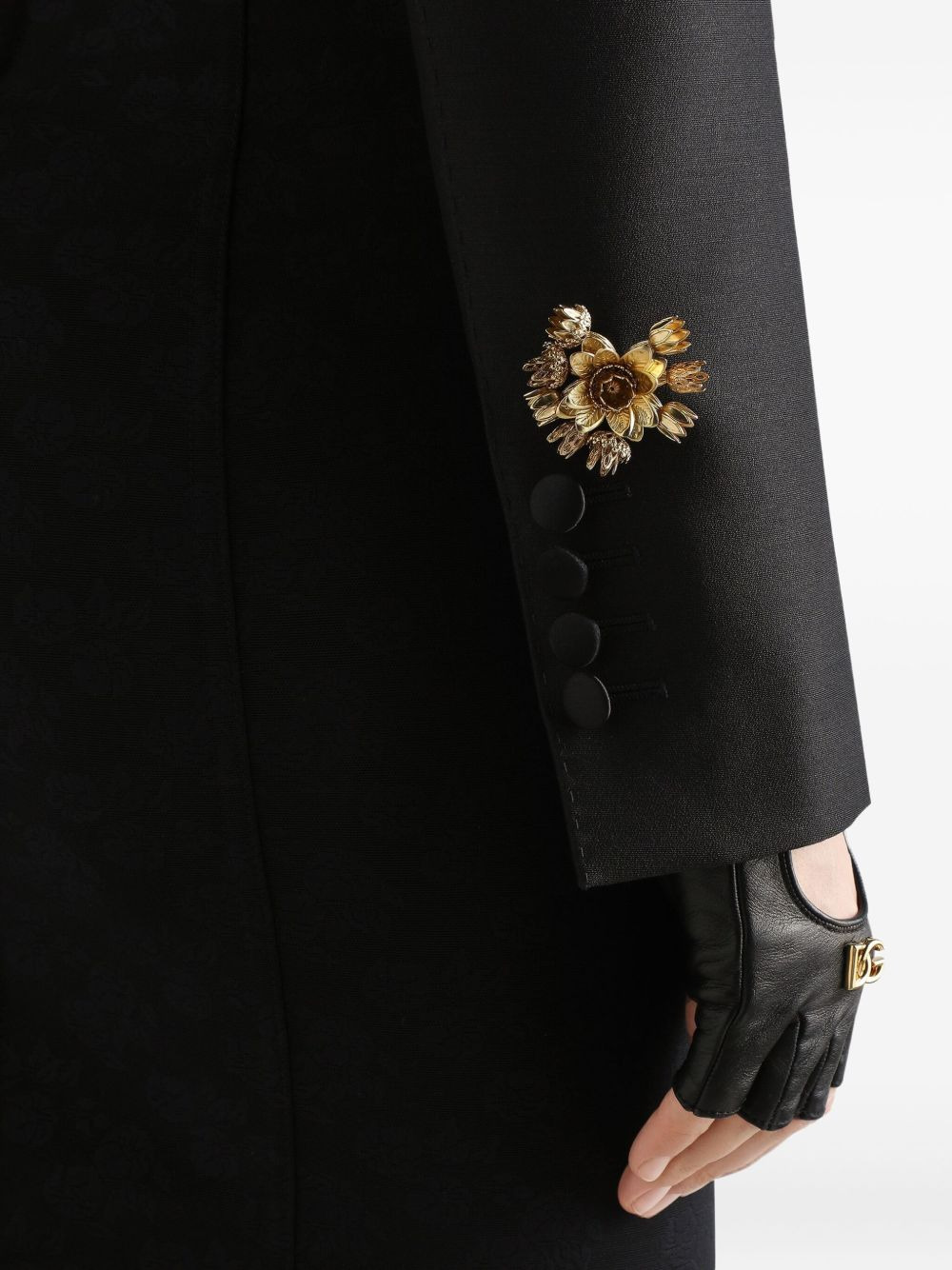 cropped blazer - 4