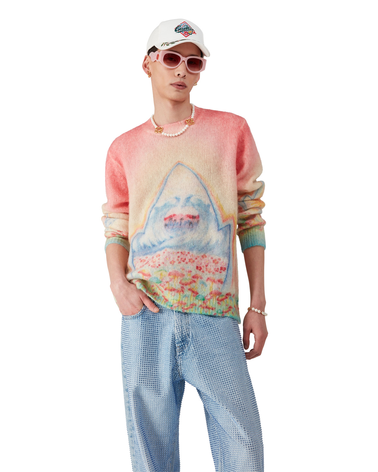 Psychedelic Nirvana Jumper | Casablanca Paris - 3