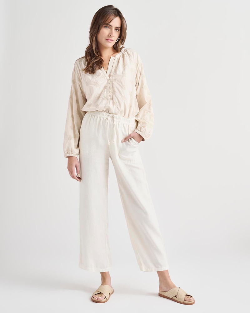 Angie Crop Wide Leg Pant 4