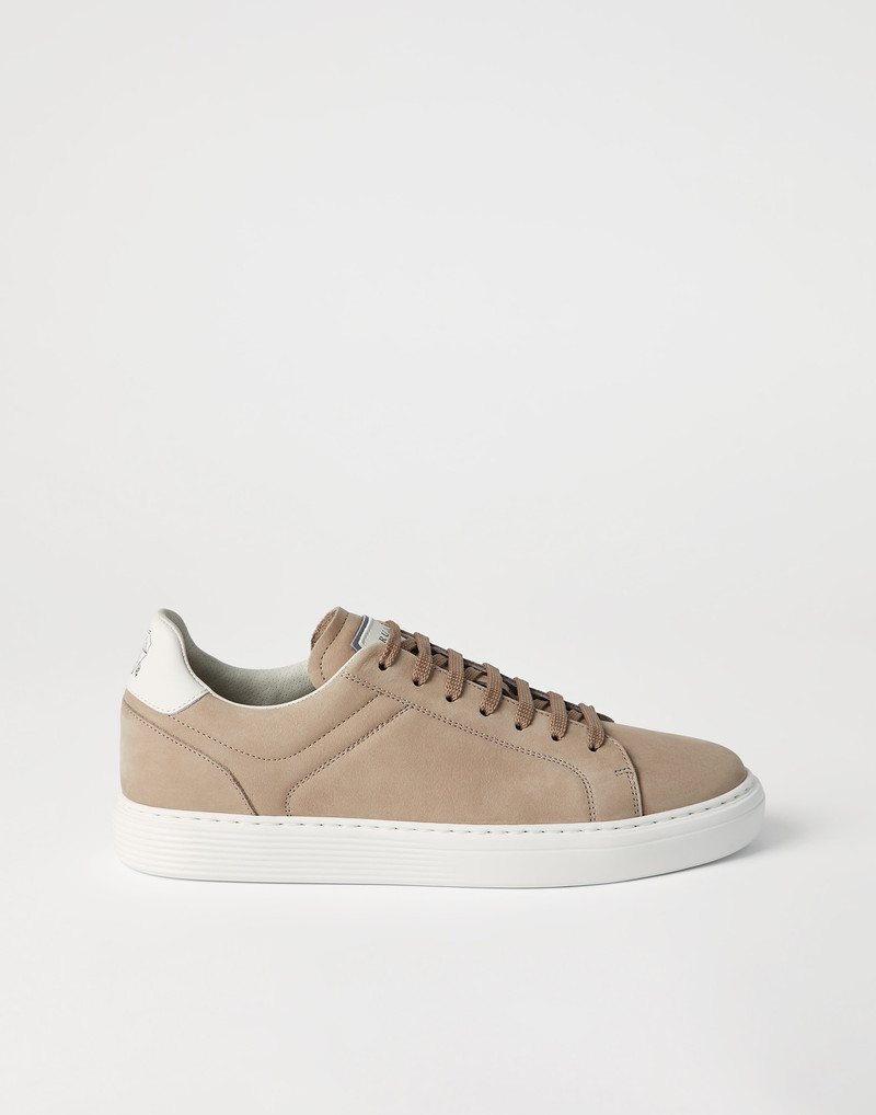 Nubuck calfskin sneakers 5