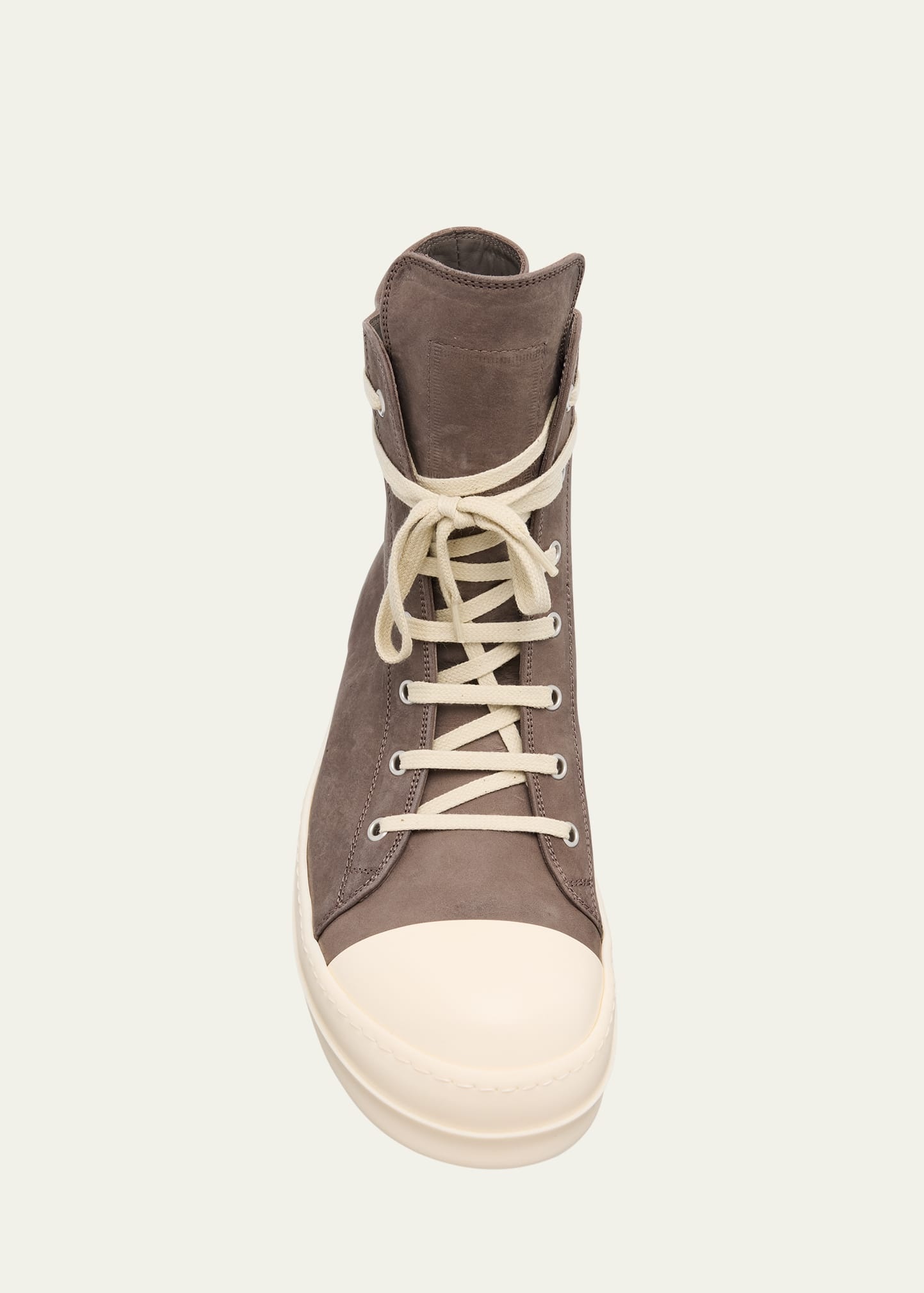 Men's Nubuck Suede High-Top Sneakers - 5