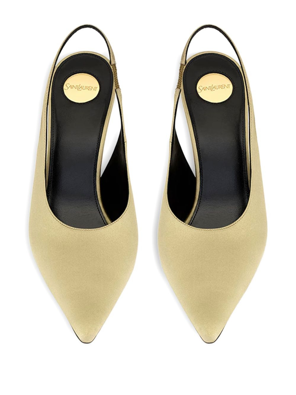 110mm L'entracte slingback pointed-toe pumps - 2
