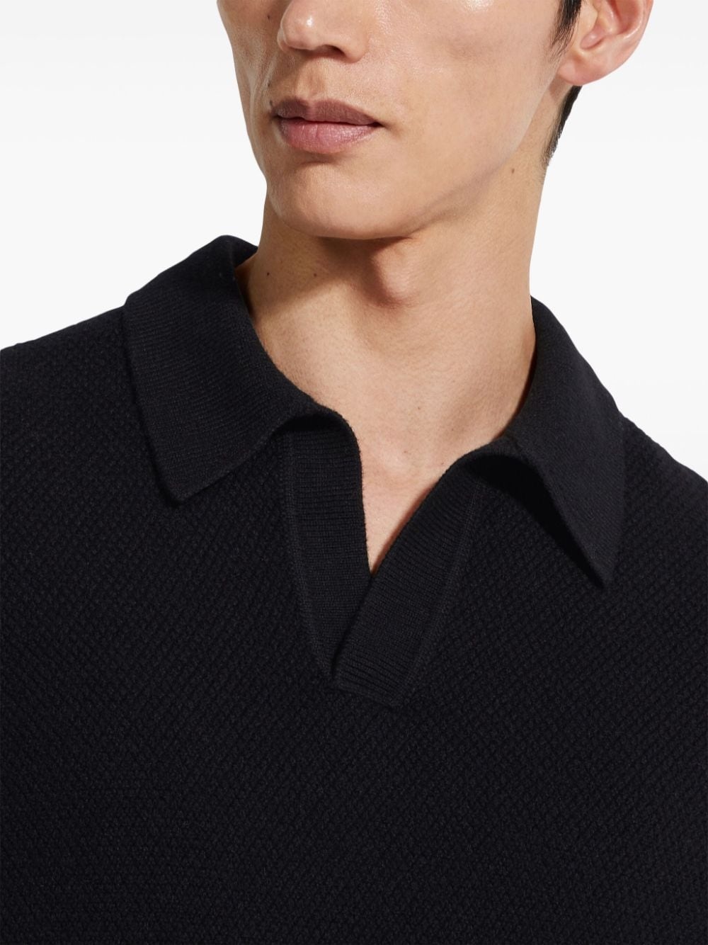 Oasi cashmere polo shirt - 5