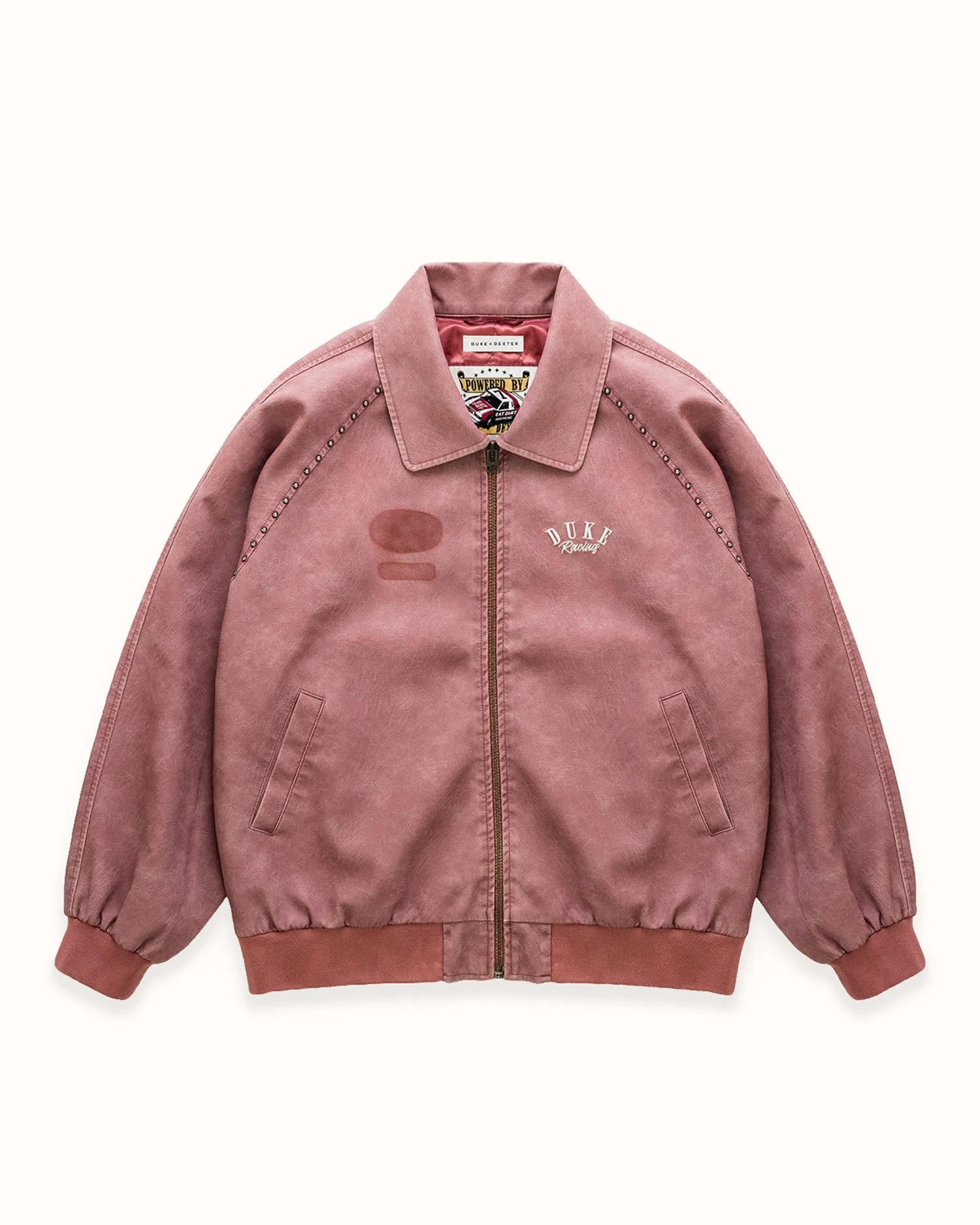 DR4 Sun Faded Rose Bomber Jacket - 1